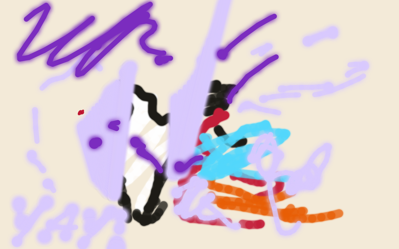 First drawing on the App!